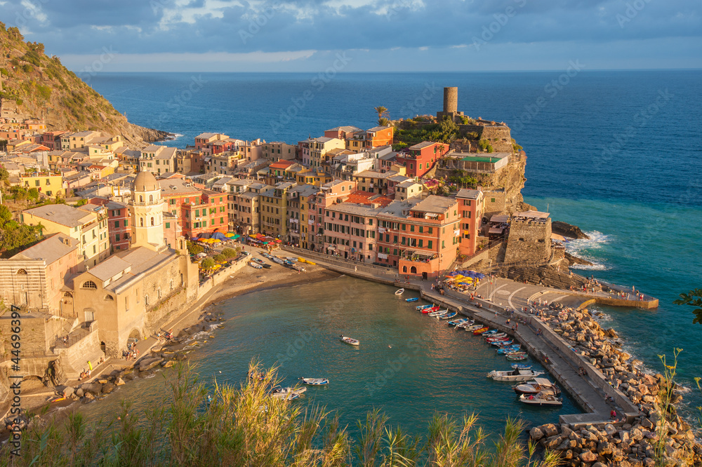 Village of Vernazza, Cinque Terre, Italy