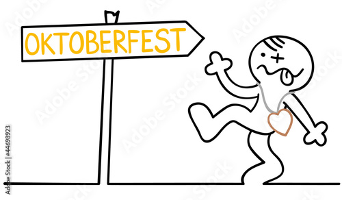 figur torkelt nach dem oktoberfest nach hause