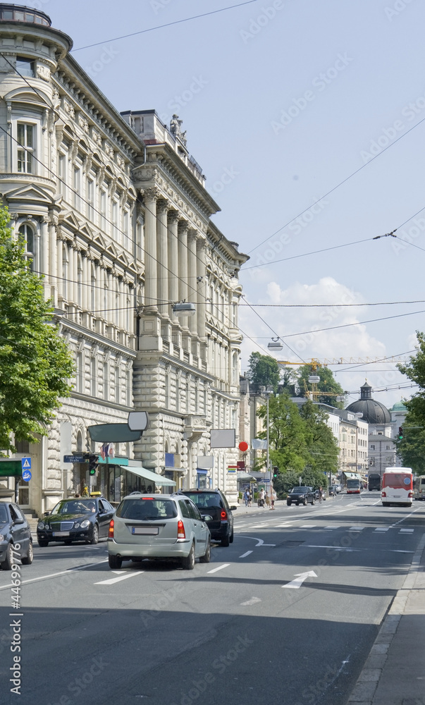 Salzburg street scenery