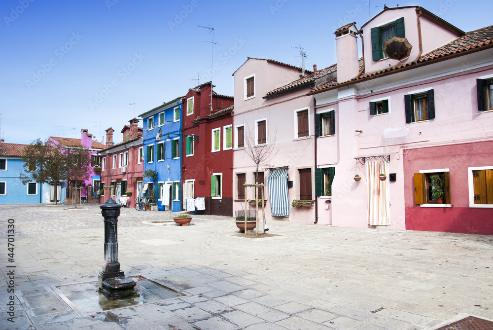 Burano houses - Venice