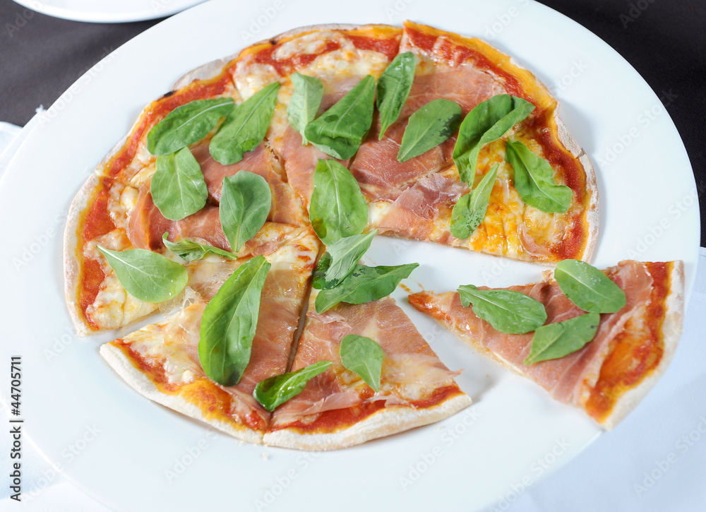 Pizza with dry Pizza with dry