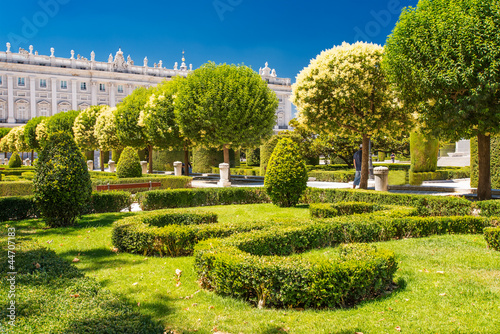 Royal Gardens in Madrid