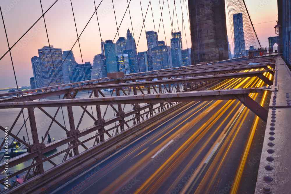 Obraz premium Brooklyn Bridge- New York City