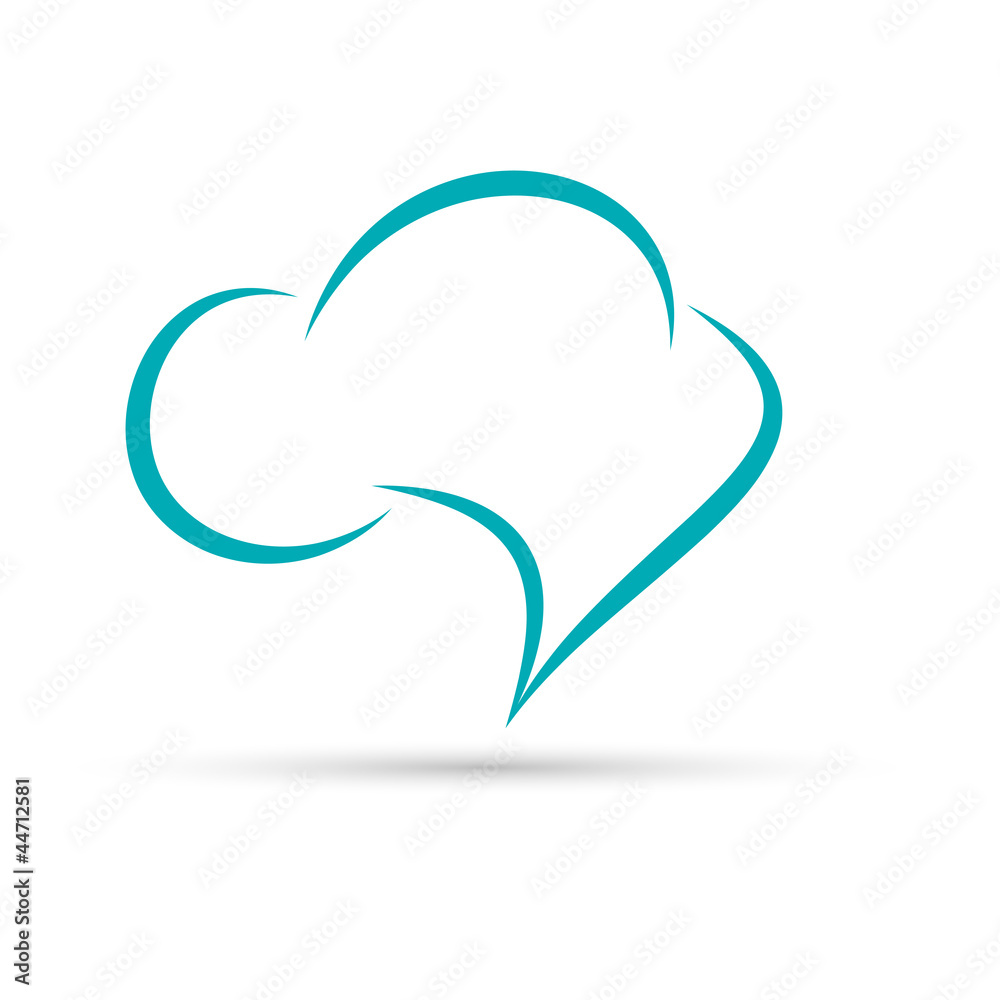 Cartoon cover speech in blue # Vector Cartoon cover speech in blue # Vector