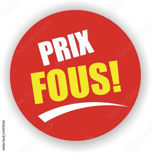 bouton prix fous
