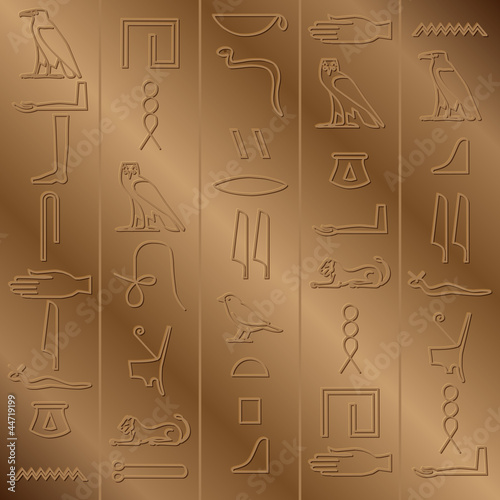 hieroglyphic background