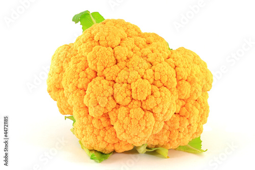 Head Orange Cauliflower.