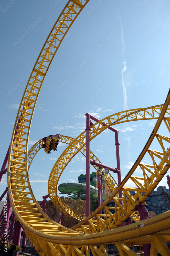 Big dipper at Southend funfair