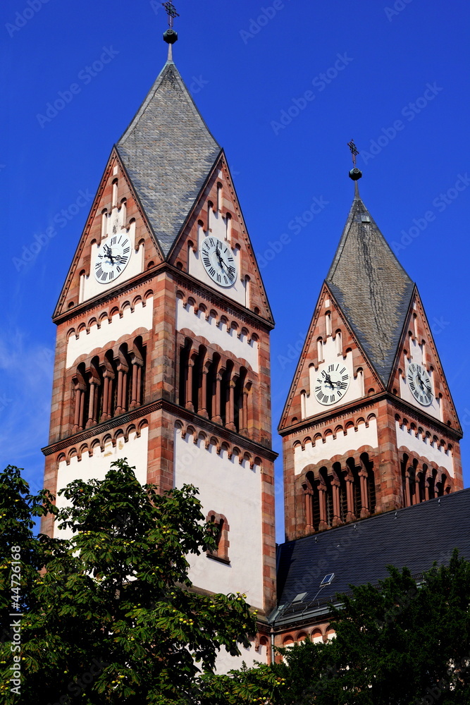 Katholische Dreifaltigkeitskirche in OFFENBURG Katholische Dreifaltigkeitskirche in OFFENBURG