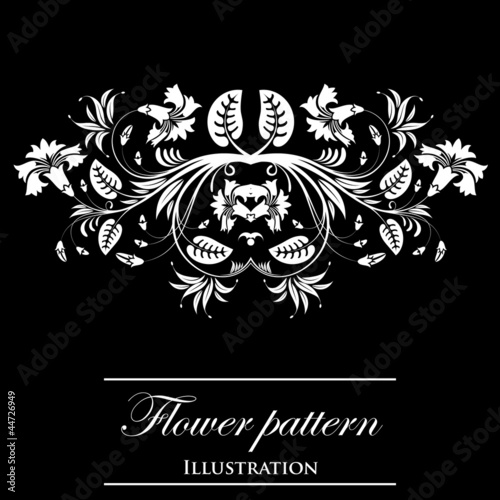 Vector flowers patterns
