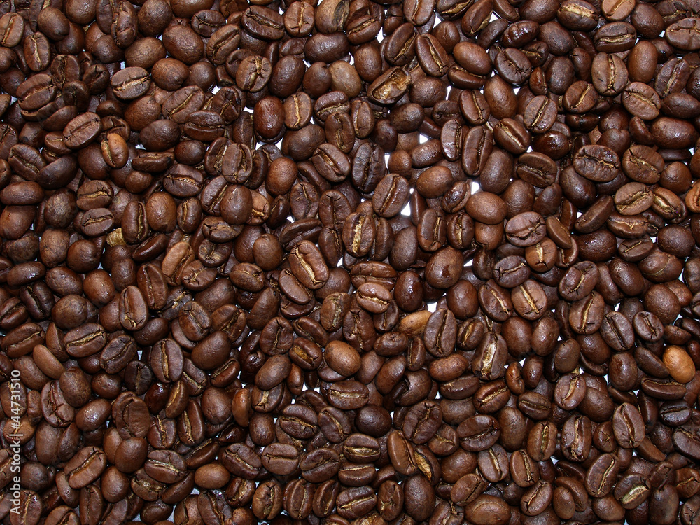 Obraz premium Kaffeebohnen Hintergrund