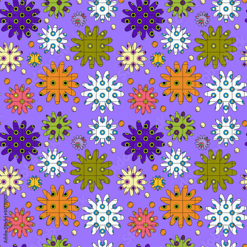 bright seamless ornament