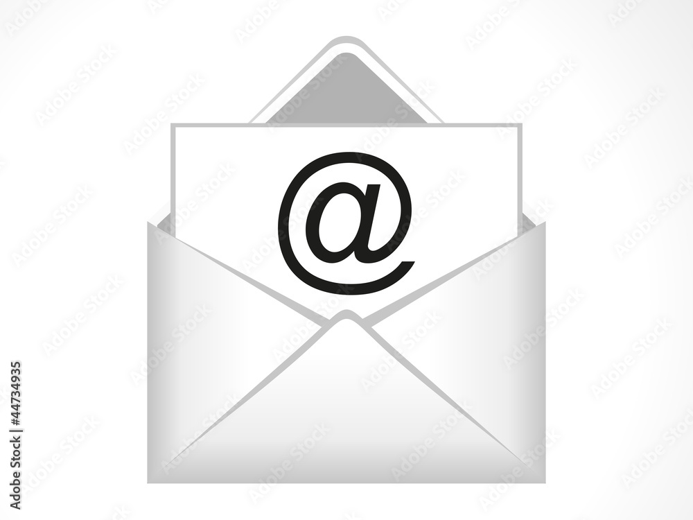 abstract email icon abstract email icon