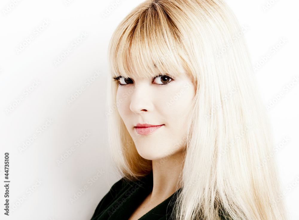 Fototapeta premium Beautiful blonde woman