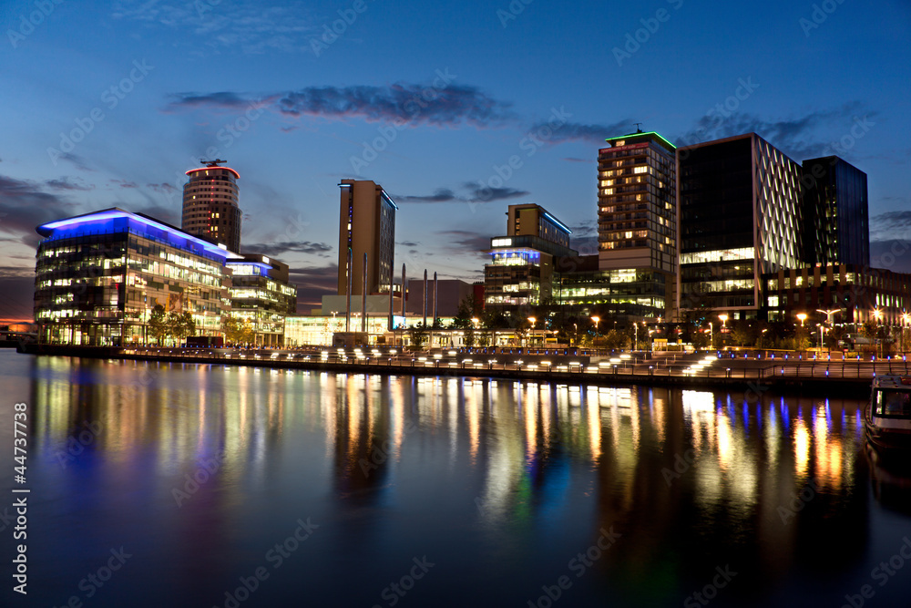 Fototapeta premium Media City Salford Quays