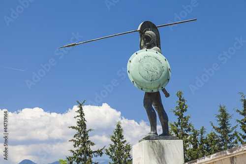 Leonidas statue, Thermopylae, Greece