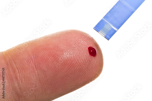 Checking the glucose level