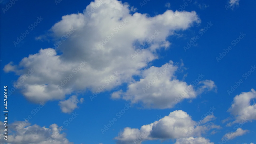 moving clouds in summer sky on day timelapse moving clouds in summer sky on day timelapse