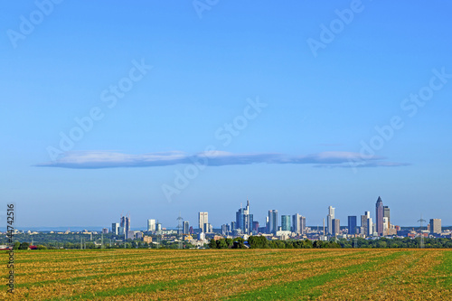 skyline of Frankfurt