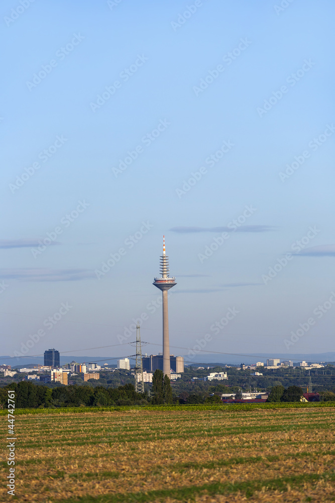 skyline of Frankfurt