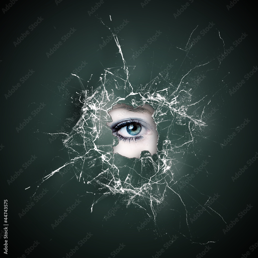 Broken Glass StockFoto Adobe Stock