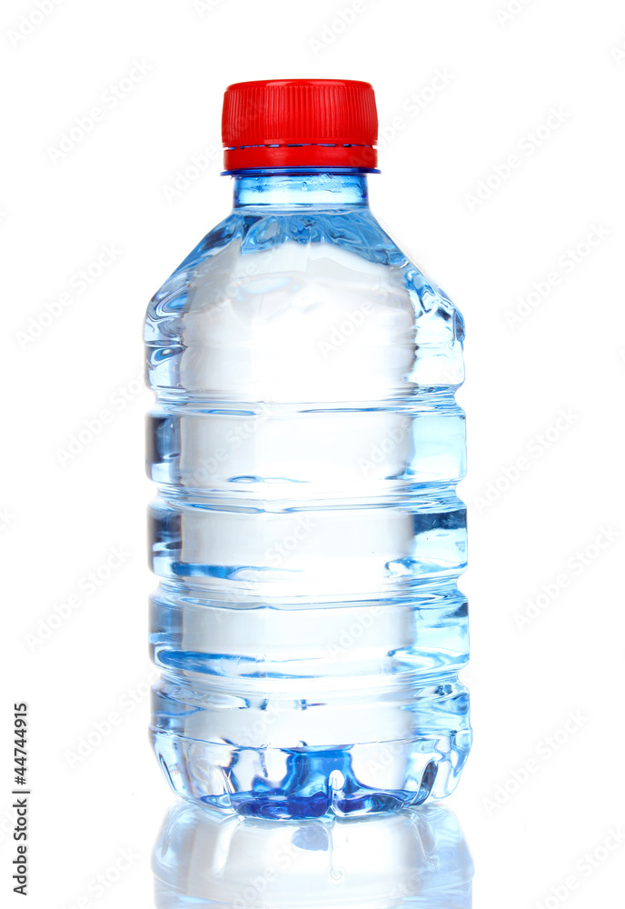 plastic bottle of water isolated on white plastic bottle of water isolated on white