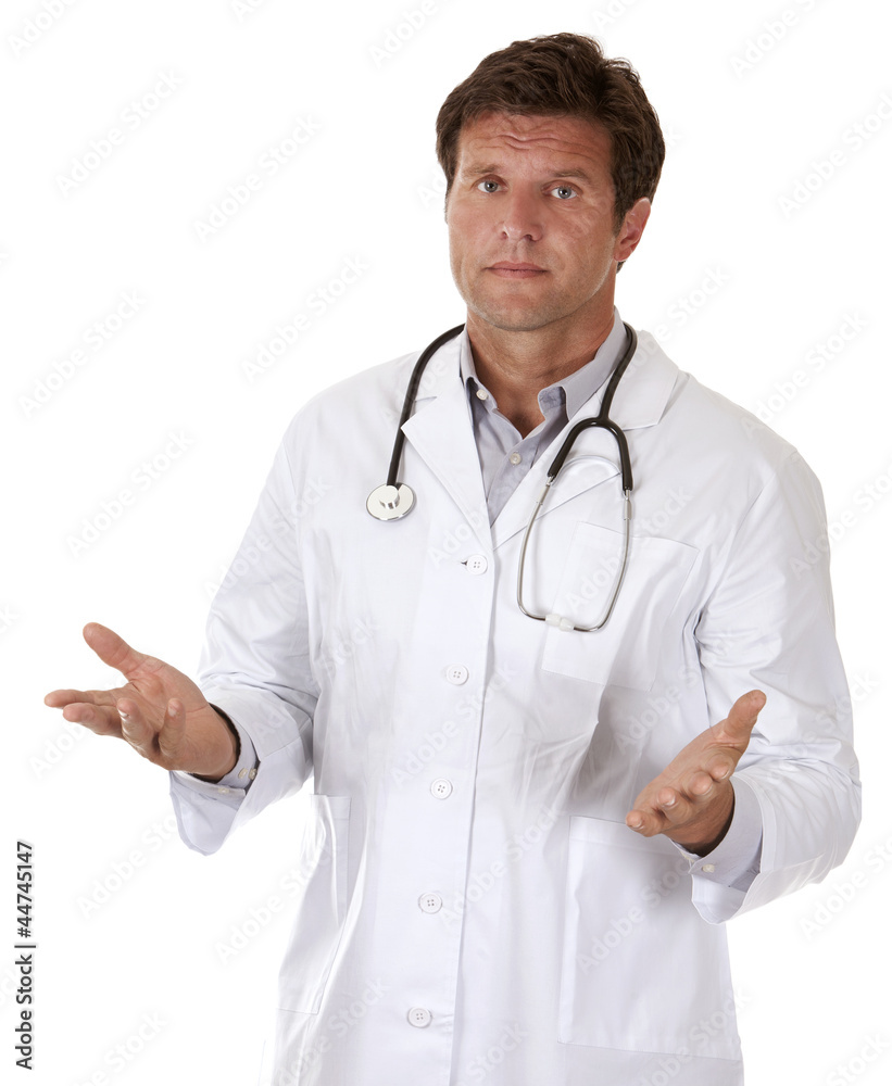 doctor giving bad news