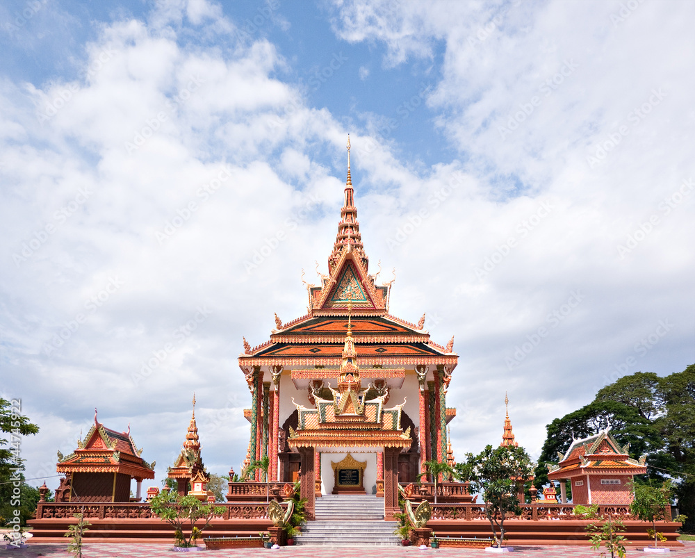 Fototapeta premium Buddhist Temple in Cambodia