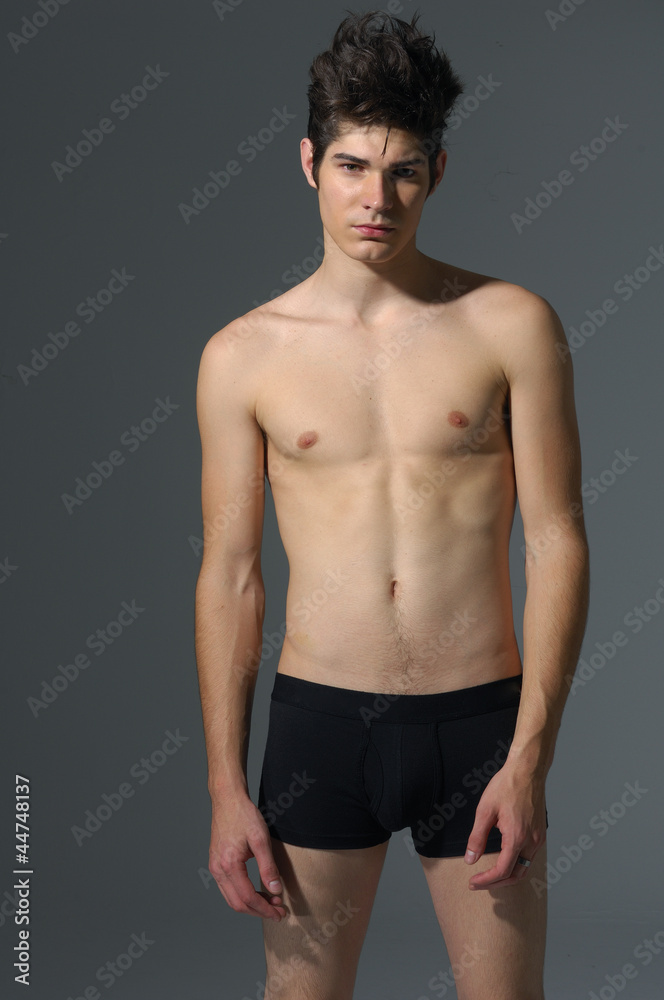 Portrait of sexy handsome muscular young man Portrait of sexy handsome muscular young man