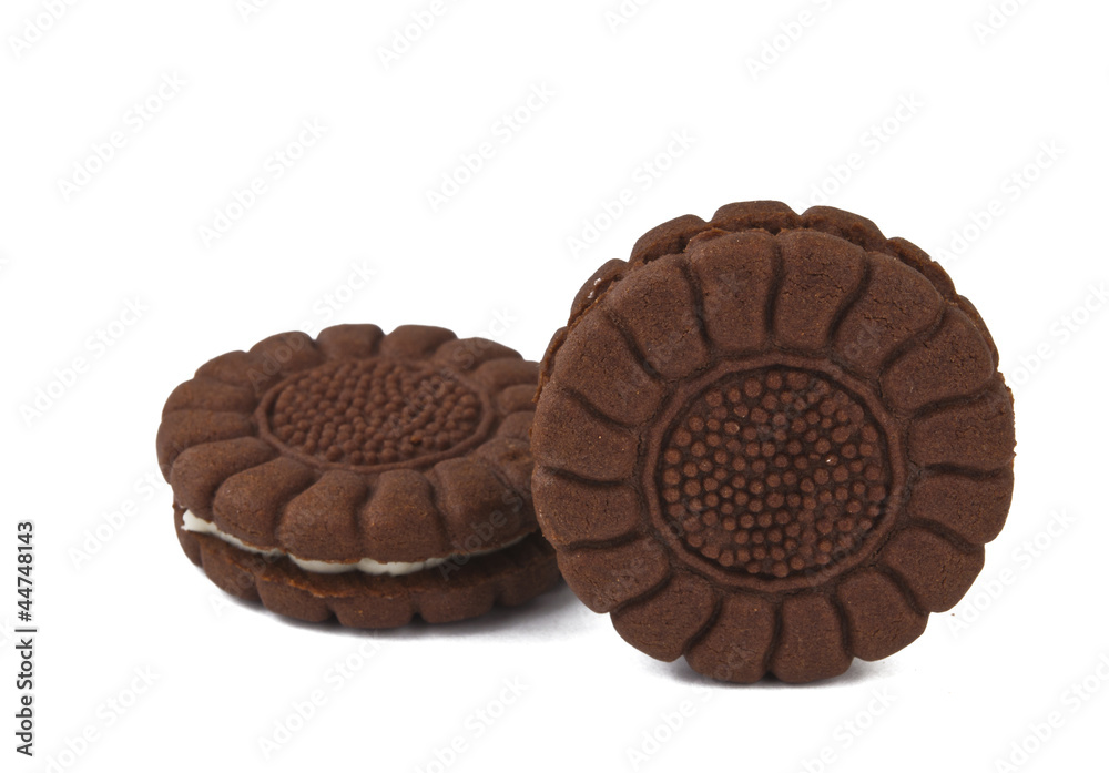 Chocolate cream cookies Chocolate cream cookies