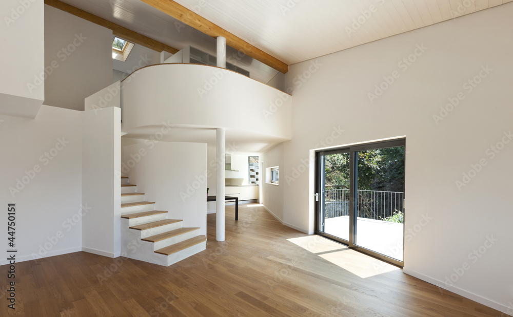 Fototapeta premium interior modern house, large open space