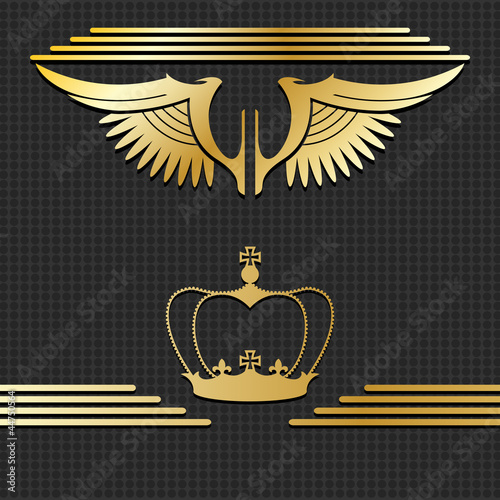 Golden design elements
