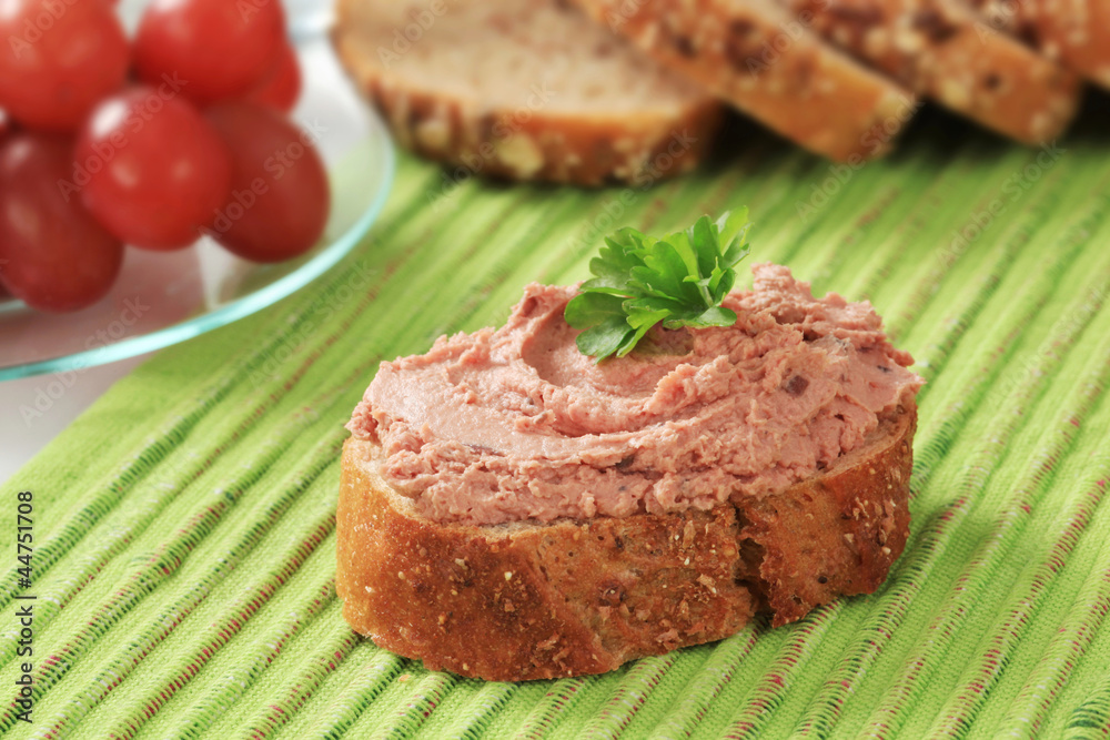 Bread and pate