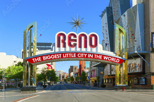 Reno The Biggest Little City in the World.