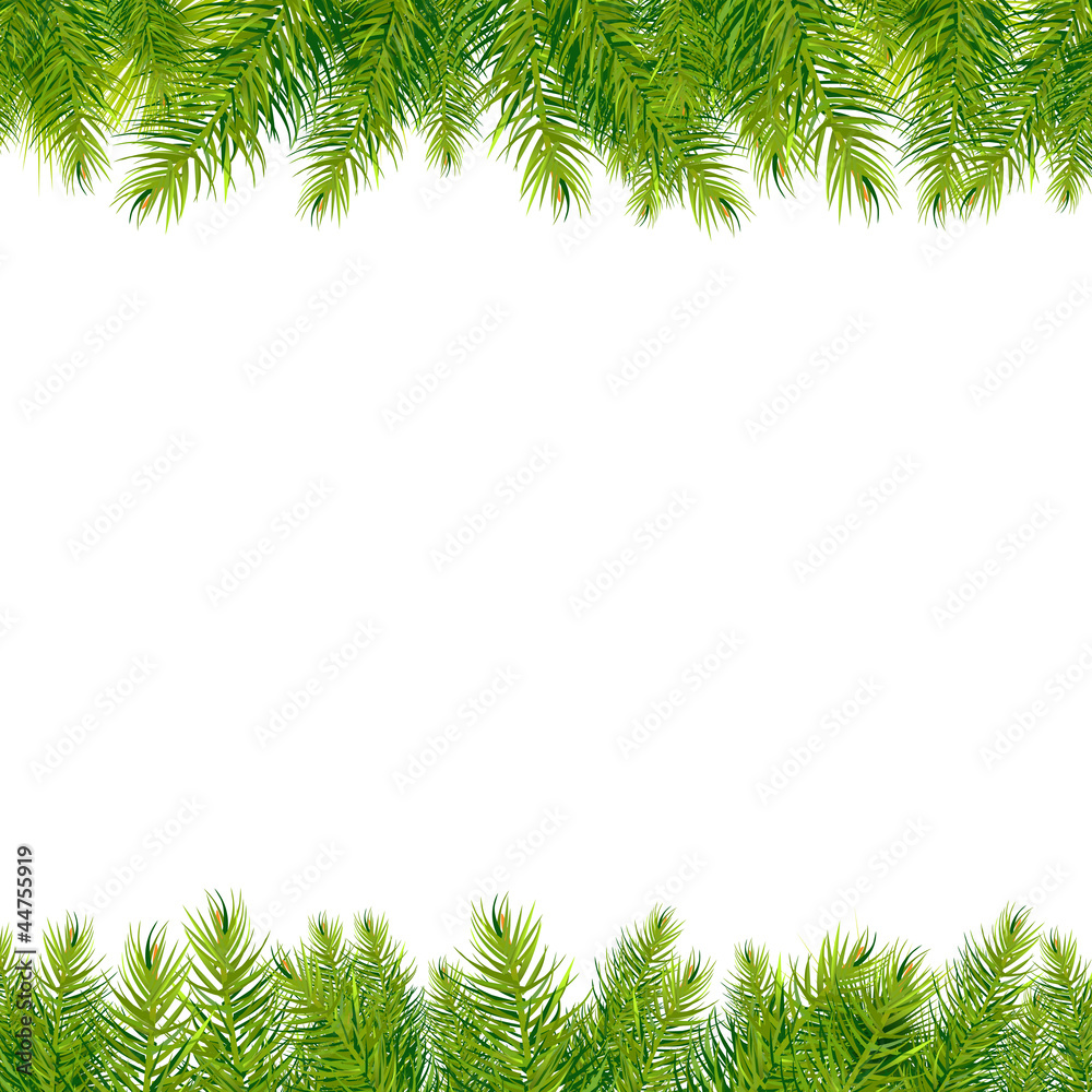 Christmas Tree Borders