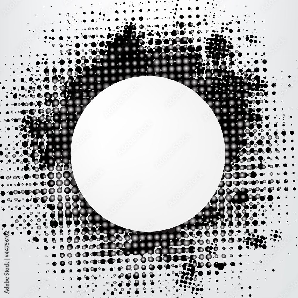 Grunge Background With Speech Bubble Grunge Background With Speech Bubble
