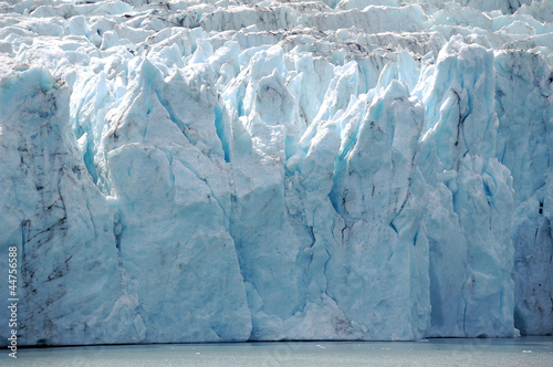 Detail of a Tidewater Glacier