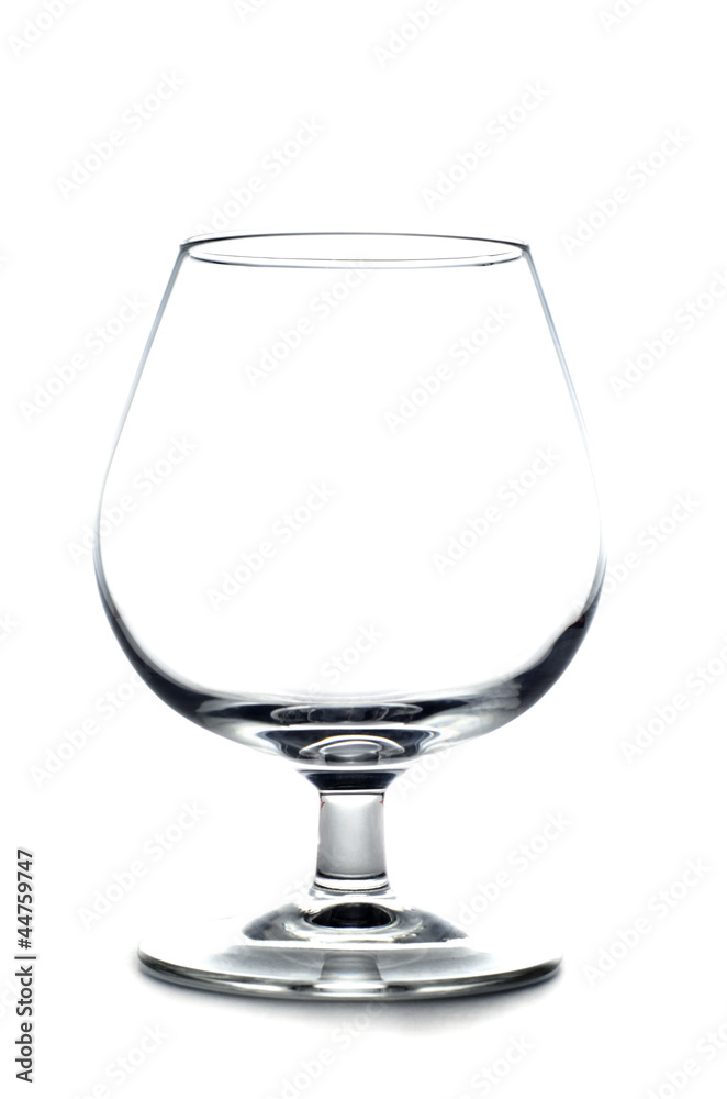 Empty cognac glass Empty cognac glass