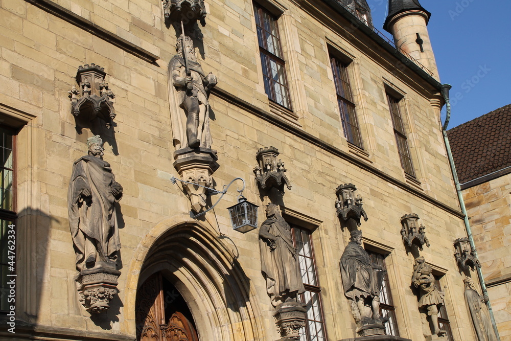 Figuren am Osnabrücker Rathaus