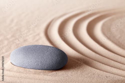 Canvas Print zen meditation stone