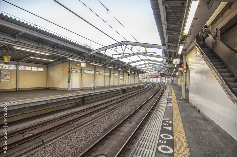 Japanese Train Station