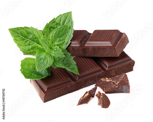 Chocolate with mint