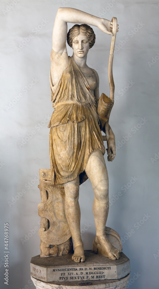Obraz premium Wounded Amazon Roman copy of Greek original by Phidias