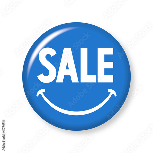Tinge_badge_smile_blue