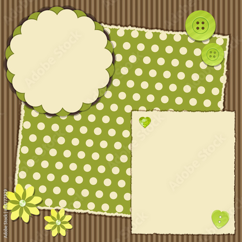 scrap book layout