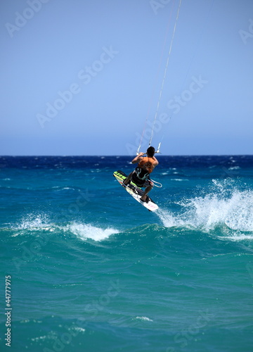 kitesurfing dans les îles canaries