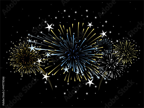 fireworks vector background