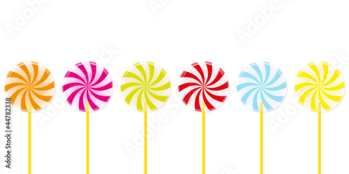 Colorful Lollipops