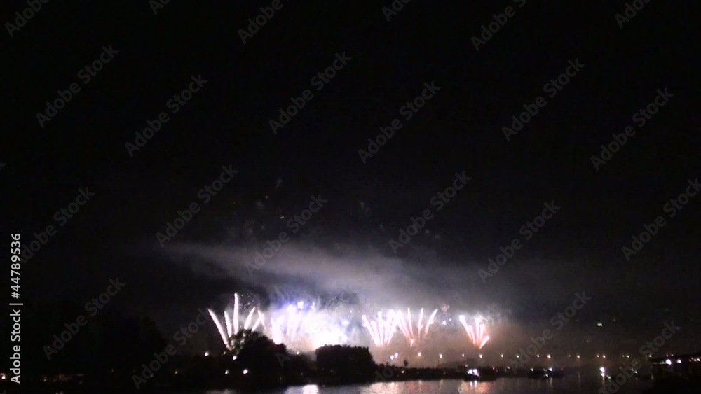 feux d'artifices vidéo deux
