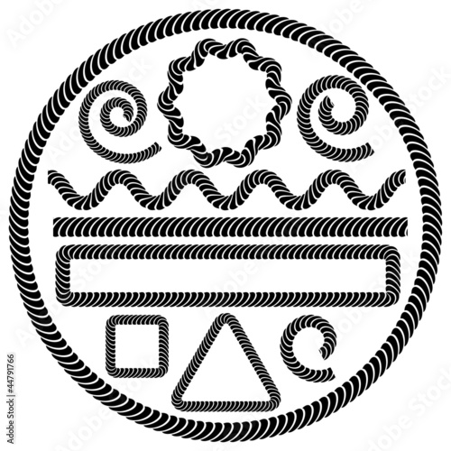 Rope Shapes Set